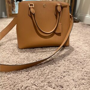Tory Burch Camel Satchel